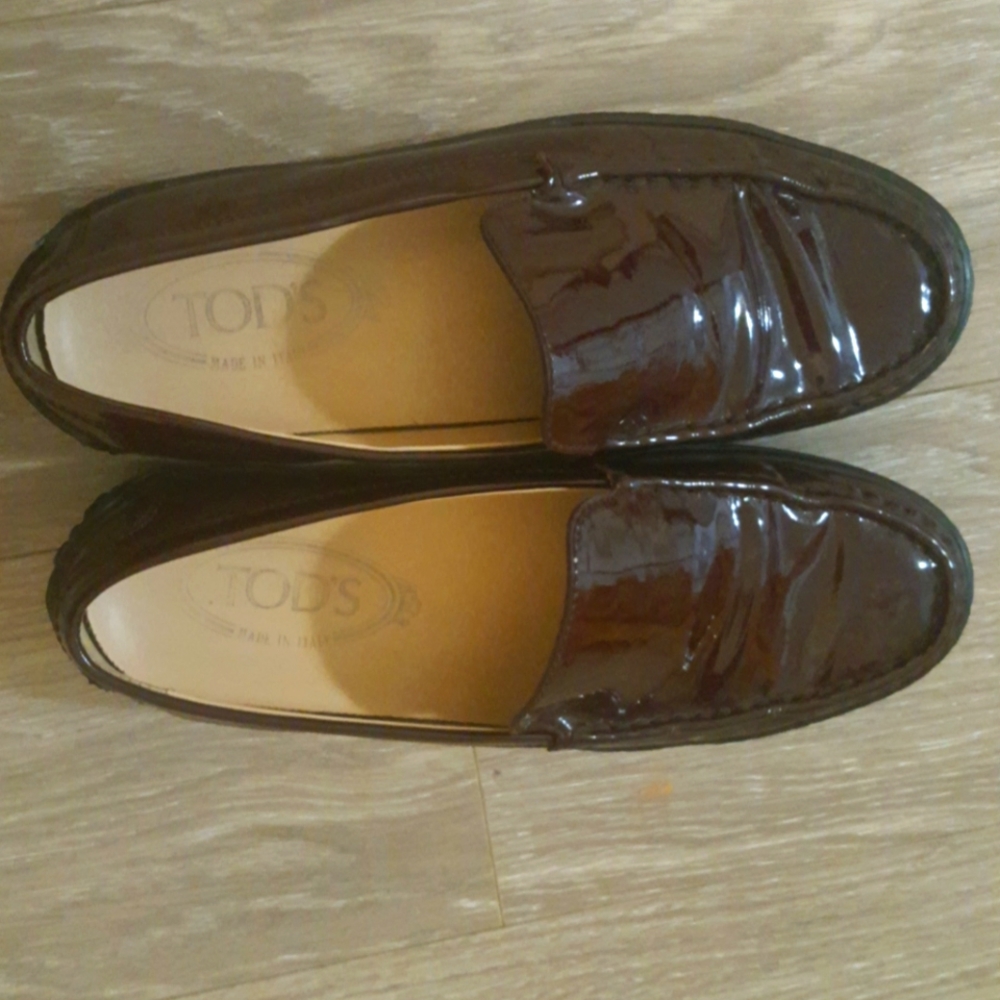 Tods Loafers burgundy size 36 1/2